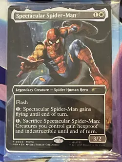 Spectacular Spider-Man (Borderless) Media Promos Foil - Image 1