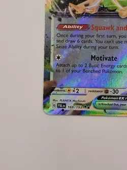 Squawkabilly ex - 169/193 - Pokemon Paldea Evolved Ultra Rare Card NM - Image 2