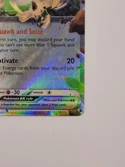 Squawkabilly ex - 169/193 - Pokemon Paldea Evolved Ultra Rare Card NM - Image 3