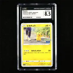 CGC 8.5 NM/MINT+ 2022 Pokemon JPN Pikachu 027/071 C - Image 1