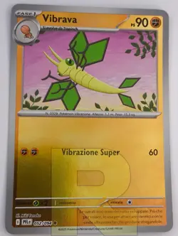 Vibrava R Fiamme Spettrali PFL 052/094 R Reverse Holo Foil R Pokemon R Italiano - Image 1