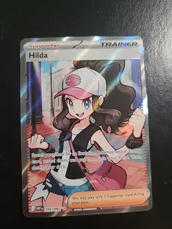 Hilda 164/086 Full Art Pokemon TCG Trainer White Flare English NM - Image 1