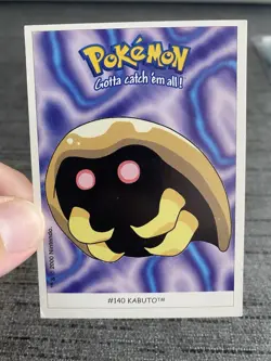 Carte Pokemon Dunkin Boomer #140 Kabuto 2000 Nintendo OCCASION - Image 4