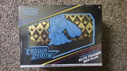 Crown Zenith Pokemon Center Elite Trainer Box Plus ETB Sealed - Image 1