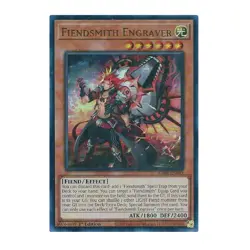 Yu-Gi-Oh! Fiendsmith Engraver (UR) - Quarter Century Stampede - Image 1