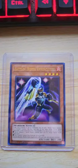 Yu-Gi-Oh / Battlin' Boxer Uppercutter / NM / Ultra Rare - Image 1