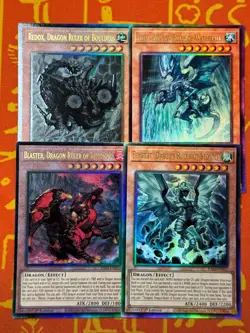 YUGIOH DRAGON RULER SET REDOX/TIDAL/BLASTER/TEMPEST ULTIMATE RARE RA03-EN008 - Image 1