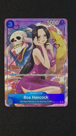 Boa Hancock Alt Art OP13-051 M OPTCG One Piece Carrying On His Will - Image 1