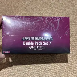 ONE PIECE DOUBLE PACK SET 7 DISPLAY A FIST OF DIVINE SPEED ENG DP07 OP11 - Image 2