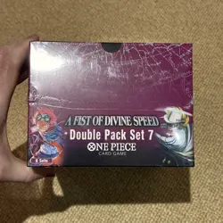 ONE PIECE DOUBLE PACK SET 7 DISPLAY A FIST OF DIVINE SPEED ENG DP07 OP11 - Image 4