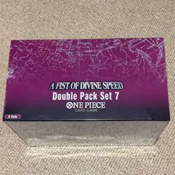 ONE PIECE DOUBLE PACK SET 7 DISPLAY A FIST OF DIVINE SPEED ENG DP07 OP11 - Image 5