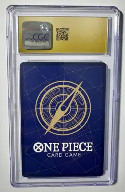 2024 One Piece Japanese MonkeyD. Luffy P-080 Mos Burger Promo CGC Pristine 10 - Image 2