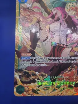 One Piece Legacy of the Master Jewelry Bonney OP12-118 SEC Secret Rare NM - Image 5