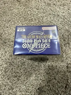 2025 One Piece TCG The Azure Sea's Seven Double Pack Box Set 9, Factory Sealed - Image 5