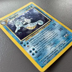 Pokemon Card Kingdra 8/111 1st Edition Holo Rare Neo Genesis WOTC NM - Image 1