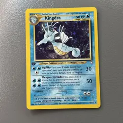Pokemon Card Kingdra 8/111 1st Edition Holo Rare Neo Genesis WOTC NM - Image 2