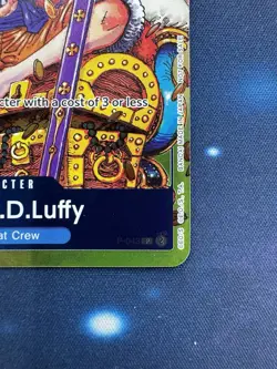 Monkey.D.Luffy (Convention Promo 2024) P-043 One Piece Promotion Cards Foil - Image 4