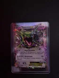 Pokemon Rayquaza EX XY69 XY Promo Holo Basic 170 HP Aeroscream Pokemon TCG Card - Image 1
