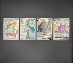 Pokemon TCG Full Art Mixed Card Lot Of 4 Near Mint/NM Condition - Image 1