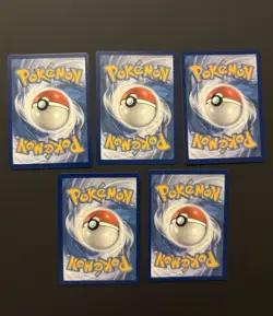 Pokemon TCG Lot of 5 V/Vmax Cards Near Mint Condition - Image 2