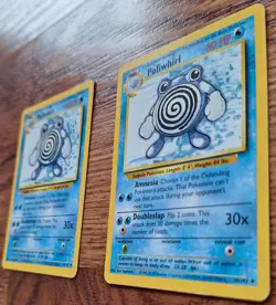 (2) Poliwhirl TCG Pokemon Card 38/102 Base Set 1999 Unlimited Non Holo - Image 3