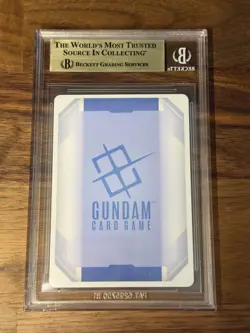 Wing Gundam Alt Art LR+ BGS 10 Pristine Gundam Card Game Edition Beta - Image 2