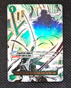 OP12-037 Demon Aura Dead Man's Game (Manga Event) ONE PIECE Card TCG English - Image 2