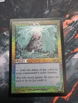 Command Tower (1666) (Rainbow Foil) -Foil Near Mint MTG Secret Lair - Image 1