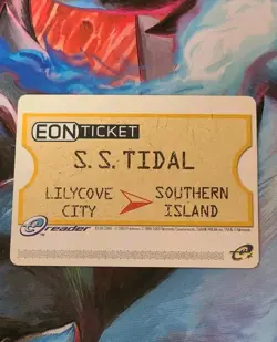 Pokemon Eon Ticket Ruby Sapphire GBA E-Reader Card 2003 AUTHENTIC - Image 2