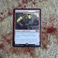 Goblin Trashmaster - Core Set 2019 - 144 Magic The Gathering MTG - Image 1