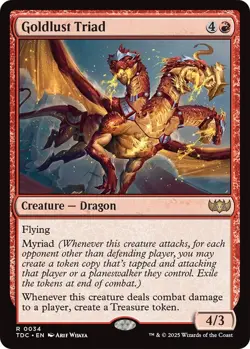 MTG Goldlust Triad - 34 / English / Near Mint - Image 1