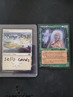 MTG Willow Priestess Homelands Faerie NM/EX - Image 3