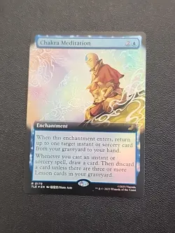 Chakra Meditation - Extended Art R MTG Avatar: The Last Airbender: Eternal - Image 1