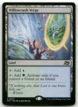 Willowrush Verge #270 MTG Aetherdrift NM X1 - Image 1