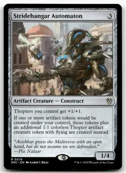 Stridehangar Automaton #19 MTG Aetherdrift NM X1 - Image 1