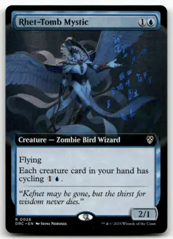 Rhet-Tomb Mystic (Extended Art) #26 MTG Aetherdrift NM X1 - Image 1