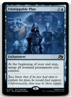 Unstoppable Plan #72 MTG Aetherdrift NM X1 - Image 1