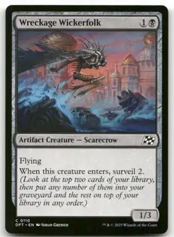 Wreckage Wickerfolk #110 MTG Aetherdrift NM X1 - Image 1