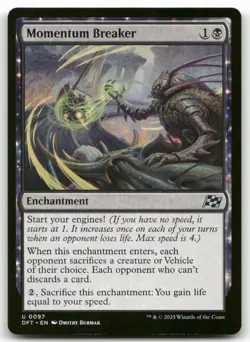 Momentum Breaker #97 MTG Aetherdrift NM X1 - Image 1
