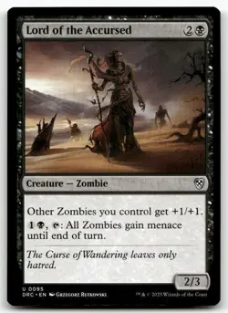 Lord of the Accursed #95 MTG Aetherdrift NM X1 - Image 1