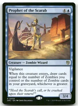 Prophet of the Scarab #9 MTG Aetherdrift NM X1 - Image 1