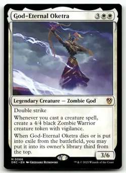God-Eternal Oketra #66 MTG Aetherdrift NM X1 - Image 1