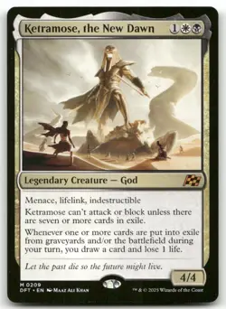 Ketramose, the New Dawn #209 MTG Aetherdrift NM X1 - Image 1