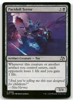 Pactdoll Terror #99 MTG Aetherdrift NM X1 - Image 1