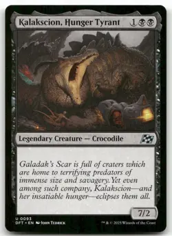 Kalakscion, Hunger Tyrant #93 MTG Aetherdrift NM X1 - Image 1