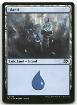 Island MTG #282 Aetherdrift NM X1 - Image 1