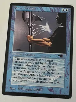 Magic the Gathering MTG Antiquities Power Artifact MP+ (Beta Bob) - Image 1