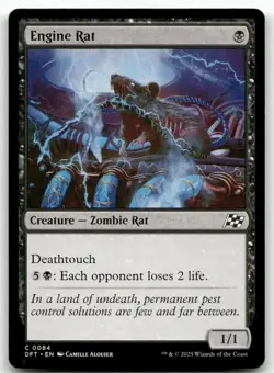 Engine Rat #84 MTG Aetherdrift NM X1 - Image 1