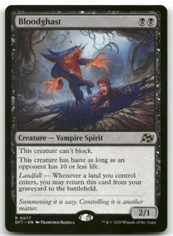 Bloodghast #77 MTG Aetherdrift NM X1 - Image 1