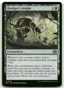 Dredger's Insight #159 MTG Aetherdrift NM X1 - Image 1